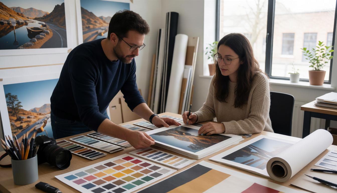 Art Reproductions with Paper Guidance